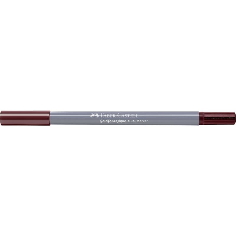 Faber-Castell Goldfaber Aqua Dual Marker 263 caput mortuum violett